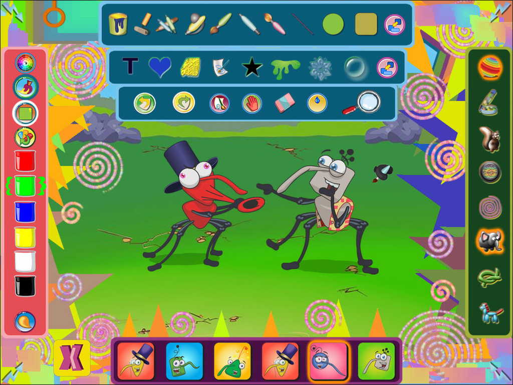 Bin Weevils Arty Arcade