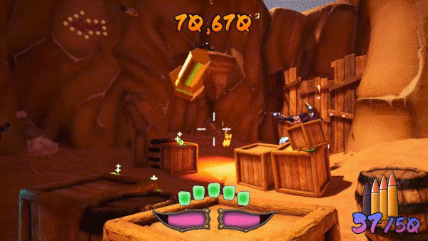 Copper Canyon Gameplay Gif
