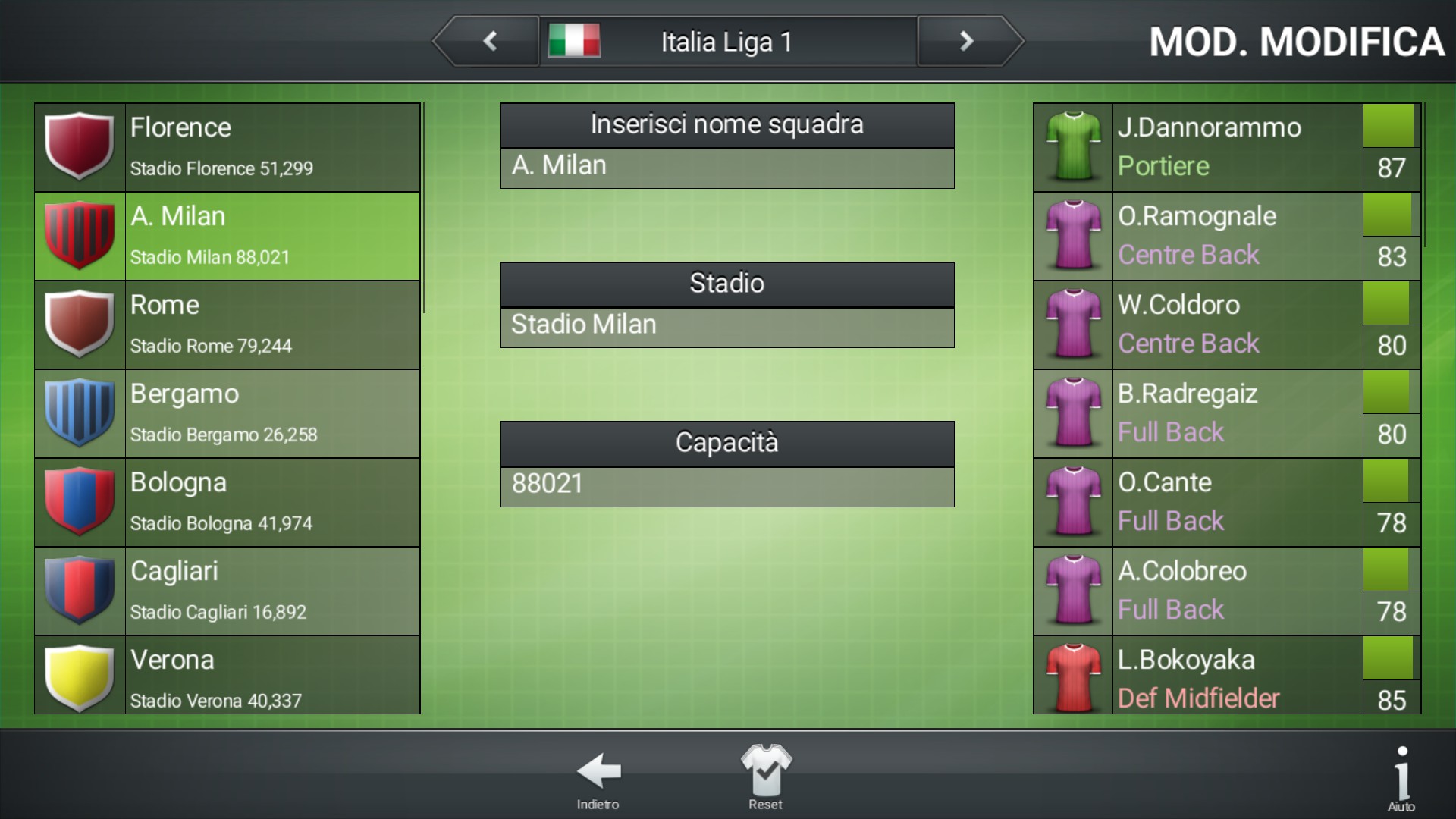In Game Editor screen shot