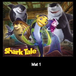 Shark Tale Mouse Mats