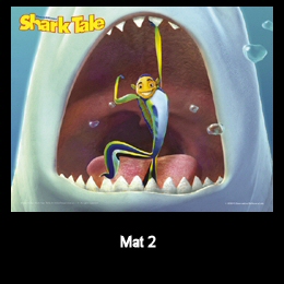 Shark Tale Mouse Mats