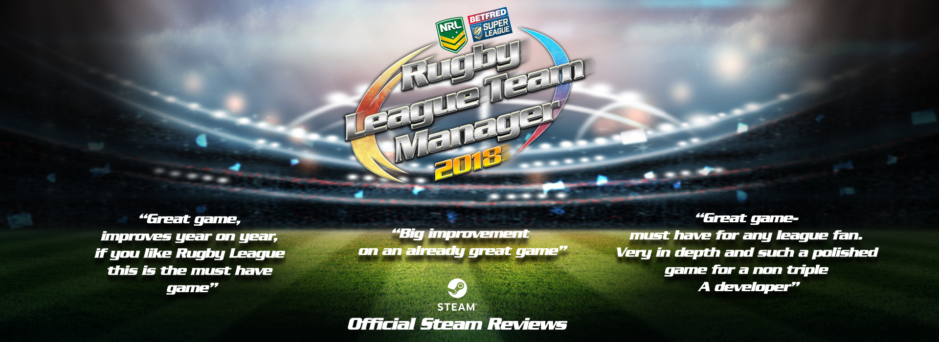 Rugby League Team Manager 2018 Reviews